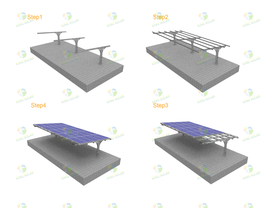 Solar Carport Mounting