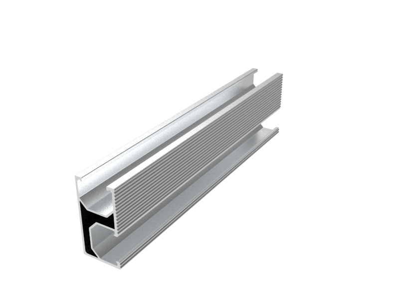 Aluminium-Solar-Montagesystem Y50-Schiene