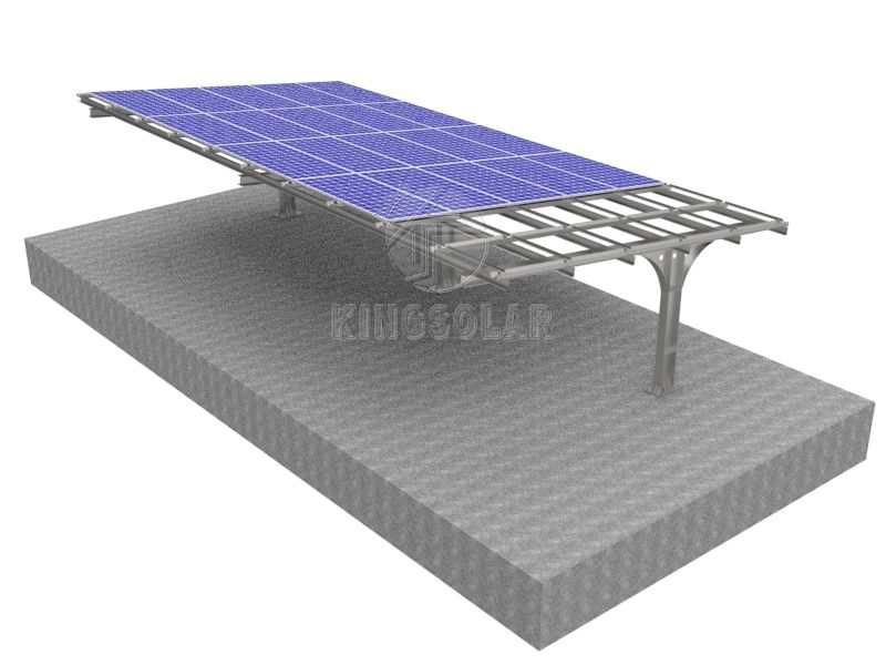 Solar-Carport-Montagesystem aus Kohlenstoffstahl