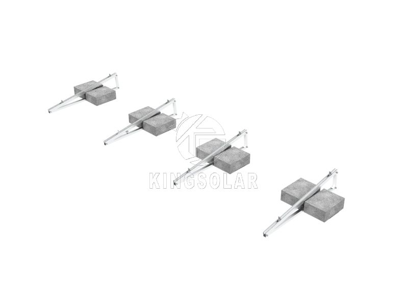 Flachdach-Ballast-Solarmontagesystem