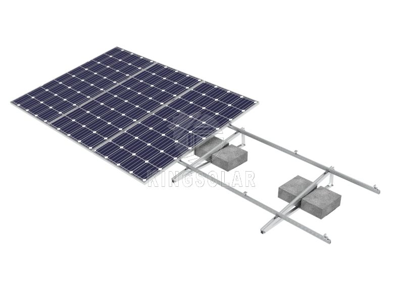 Flachdach-Ballast-Solarmontagesystem