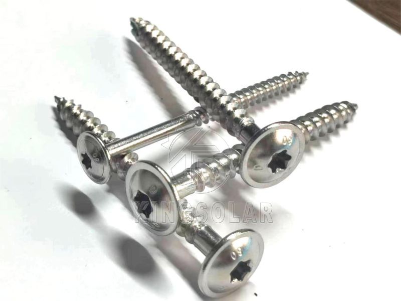 Solar mounting self-tapping screws