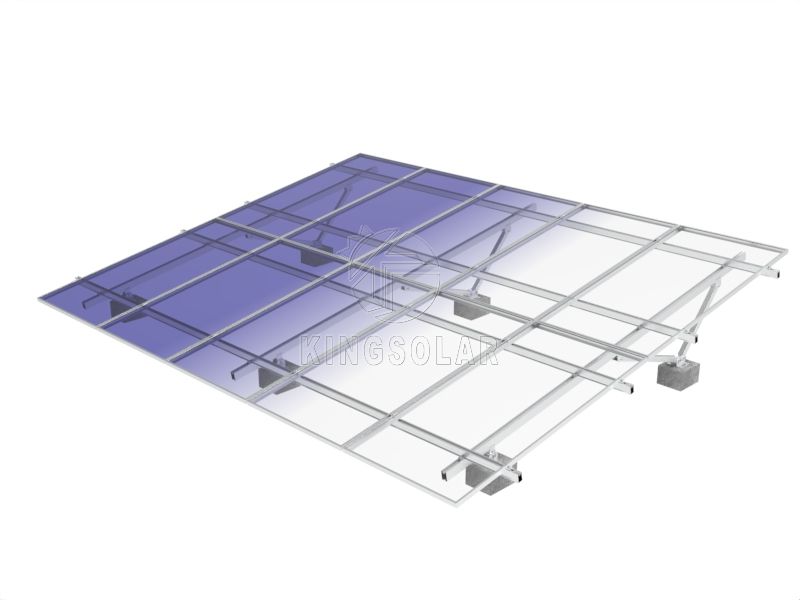 Bodenmontagesystem für Aluminium-Solarmodule – Typ A