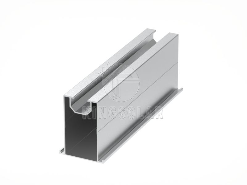 Aluminium-Solar-Montagesystem P70-Schiene