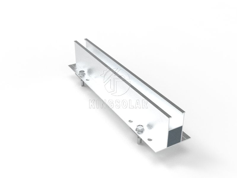 Solar-PV-Halterung, Aluminium-Mini-Schienen-Montagesystem