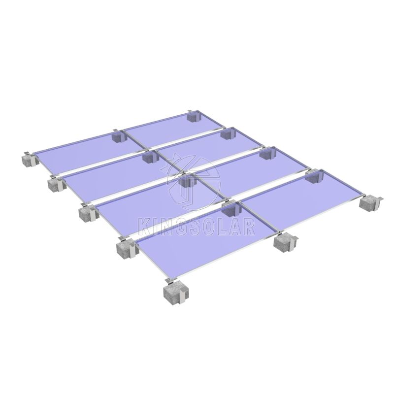 PV Bracket Aluminium Roof Tile  Install for Solar Panel Tin Roof Mounting System